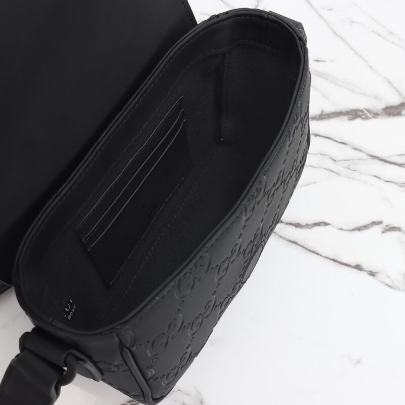 Replica Gucci Mini Cross Body Full Black 3 Replica Gucci Mini Cross Body Full Black - authentic-look luxury purse replica