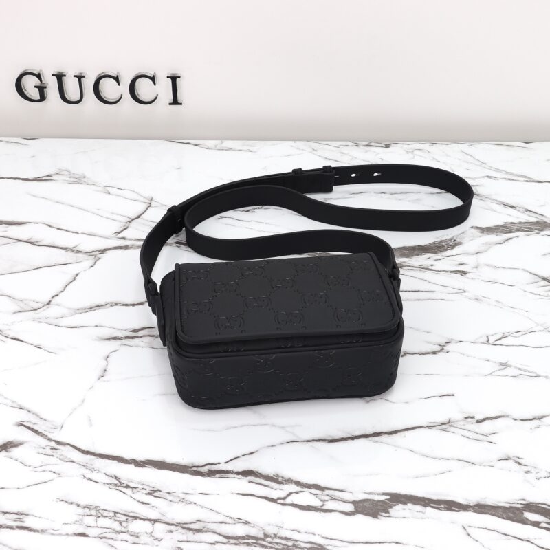 Replica Gucci Mini Cross Body Full Black 2 Replica Gucci Mini Cross Body Full Black - premium 1:1 fake handbag model