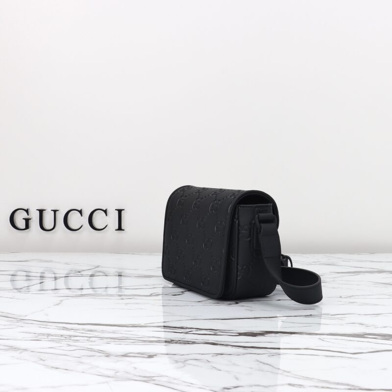 Replica Gucci Mini Cross Body Full Black 11 Replica Gucci Mini Cross Body Full Black - top-tier luxury replica shoulder bag
