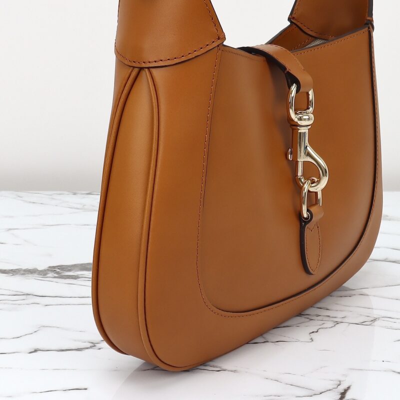 Replica Gucci G Jackie Small Patent Brown - high-accuracy replica luxury purse