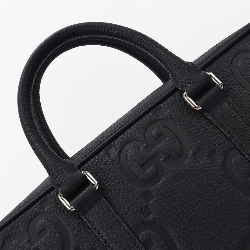 Replica Gucci Briefcase GG Leather Black 10 Replica Gucci Briefcase GG Leather Black - 1:1 designer replica handbag