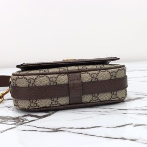 Replica Gucci Ophidia GG Shoulder Bag Brown 11 Replica Gucci Ophidia GG Shoulder Bag Brown - elite superclone designer purse