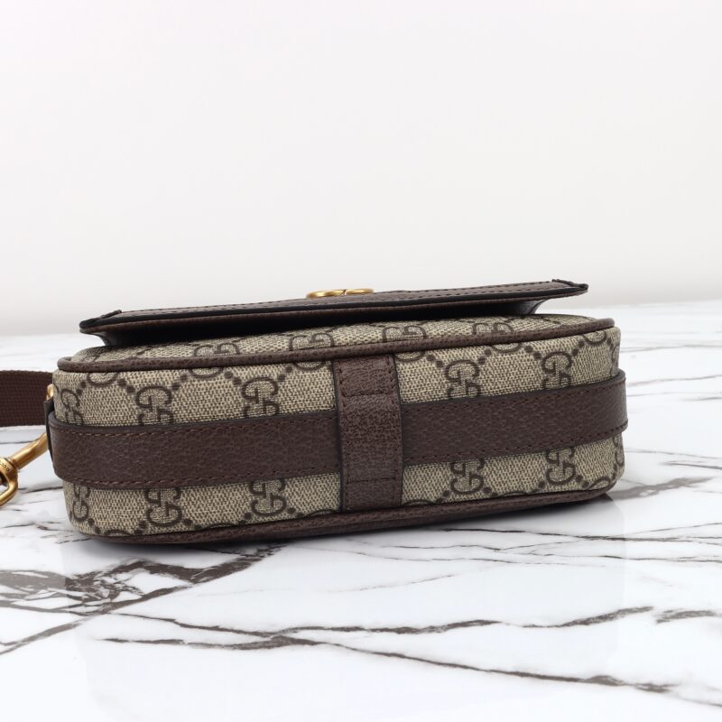 Replica Gucci Ophidia GG Shoulder Bag Brown 11 Replica Gucci Ophidia GG Shoulder Bag Brown - elite superclone designer purse