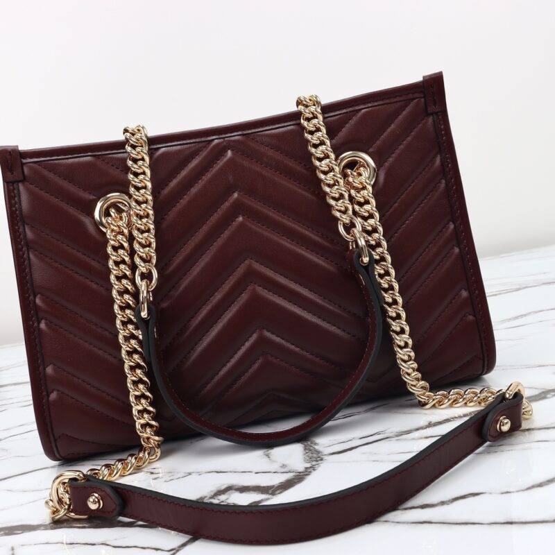 Replica Gucci GG Marmont Tote Bordeaux 7 Replica Gucci GG Marmont Tote Bordeaux - best-selling designer handbag dupe