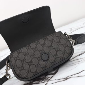 Replica Gucci Ophidia Super Mini Black 3 Replica Gucci Ophidia Super Mini Black - premium-grade designer purse dupe