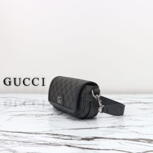 Replica Gucci Ophidia Super Mini Black 5 Replica Gucci Ophidia Super Mini Black - authentic-look luxury purse replica