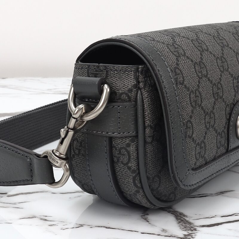 Replica Gucci Ophidia Super Mini Black 7 Replica Gucci Ophidia Super Mini Black - authentic-look luxury purse replica