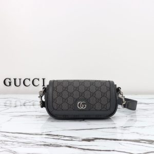 Replica Gucci Ophidia Super Mini Black 8 Replica Gucci Ophidia Super Mini Black - premium-grade designer purse dupe
