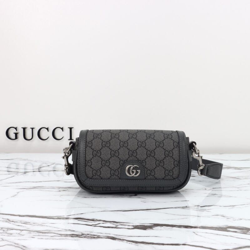Replica Gucci Ophidia Super Mini Black 8 Replica Gucci Ophidia Super Mini Black - premium-grade designer purse dupe