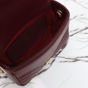 Replica Gucci Marmont Mini Top Handle Bordeaux 5 Replica Gucci Marmont Mini Top Handle Bordeaux - premium 1:1 fake handbag model