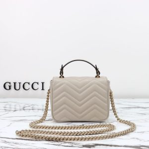 Replica Gucci Marmont Mini Top Handle Beige 7 Replica Gucci Marmont Mini Top Handle Beige - best-selling designer handbag dupe