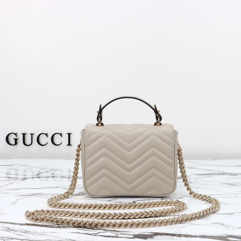 Replica Gucci Marmont Mini Top Handle Beige 7 Replica Gucci Marmont Mini Top Handle Beige - best-selling designer handbag dupe