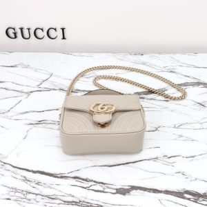 Replica Gucci Marmont Mini Top Handle Beige 10 Replica Gucci Marmont Mini Top Handle Beige - best quality luxury bag dupe