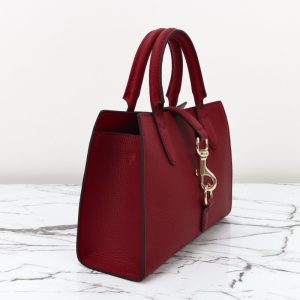 Replica Gucci Jackie Tote Hook Closure Red - premium-grade designer purse dupe
