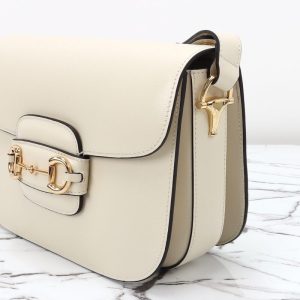 Replica Gucci G 1955 Horsebit White 8 Replica Gucci G 1955 Horsebit White - best quality luxury bag dupe