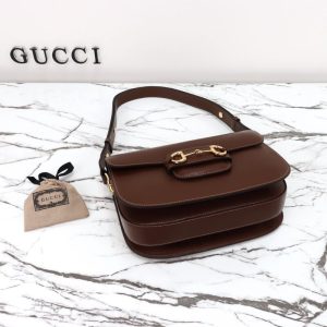 Replica Gucci G 1955 Horsebit Brown 5 Replica Gucci G 1955 Horsebit Brown - ultra-realistic fake designer tote