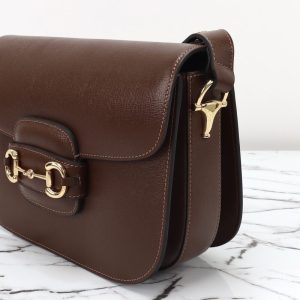 Replica Gucci G 1955 Horsebit Brown 11 Replica Gucci G 1955 Horsebit Brown - premium 1:1 fake handbag model