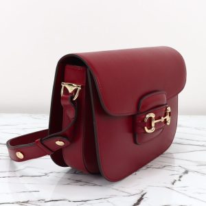 Replica Gucci G 1955 Horsebit Red 11 Replica Gucci G 1955 Horsebit Red - premium 1:1 fake handbag model