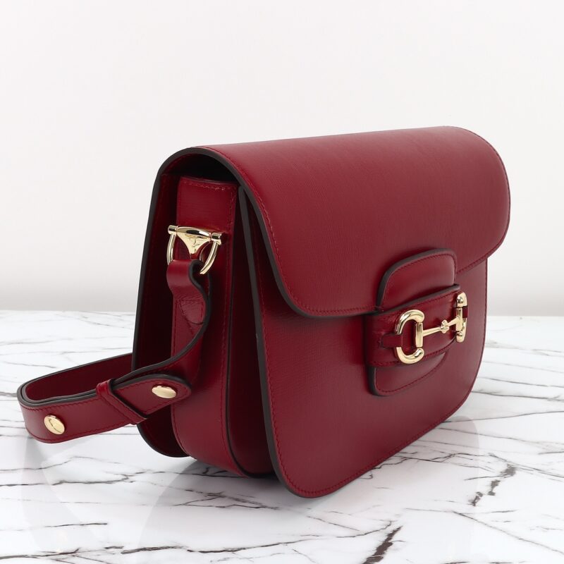 Replica Gucci G 1955 Horsebit Red 11 Replica Gucci G 1955 Horsebit Red - premium 1:1 fake handbag model
