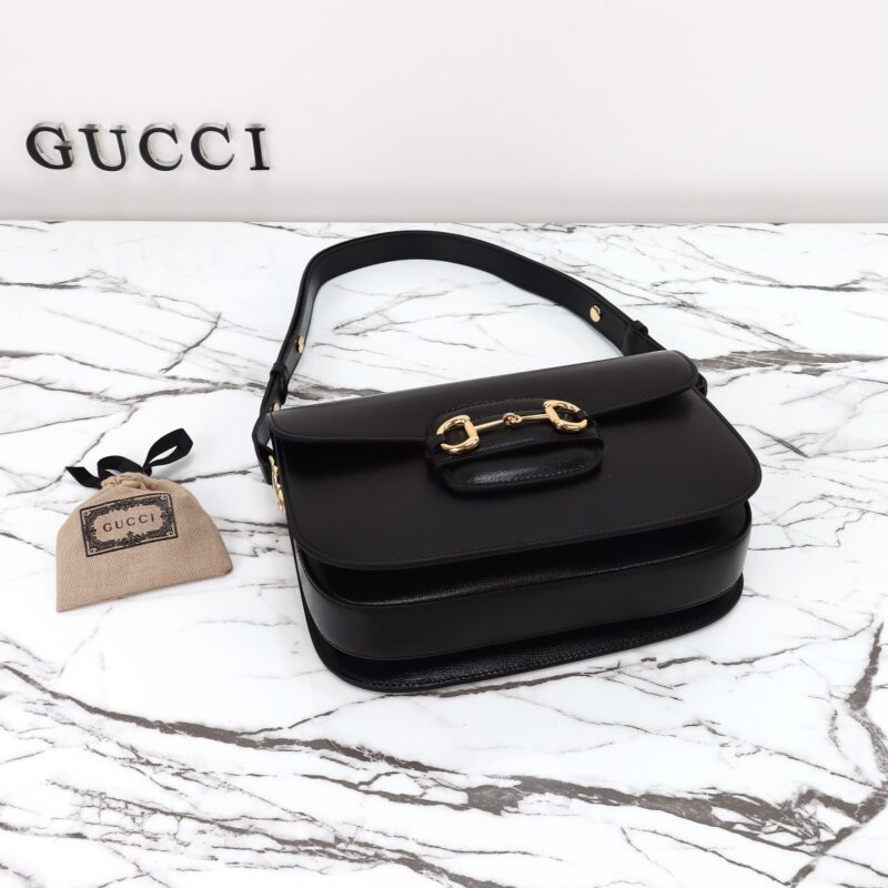 Replica Gucci G 1955 Horsebit Black 6 Replica Gucci G 1955 Horsebit Black - 1:1 designer replica handbag