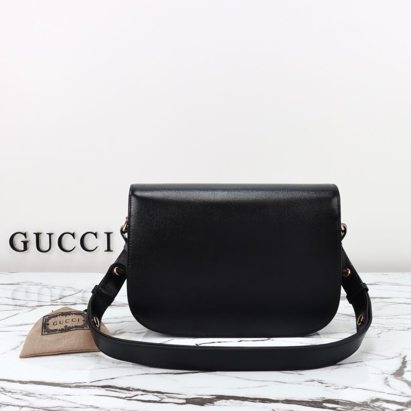 Replica Gucci G 1955 Horsebit Black 2 Replica Gucci G 1955 Horsebit Black - realistic designer-inspired fake bag