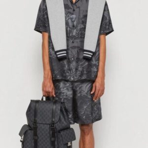 Replica Gucci GG Supreme Backpack Black 9 Replica Gucci GG Supreme Backpack Black - premium-grade designer purse dupe