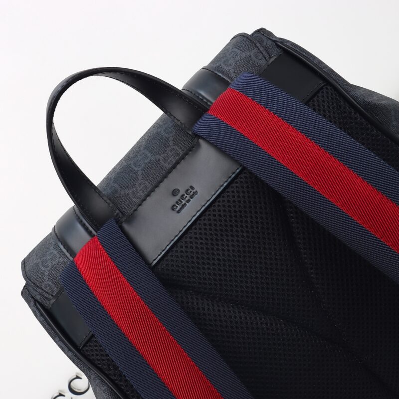 Replica Gucci GG Supreme Backpack Black 6 Replica Gucci GG Supreme Backpack Black - elite superclone designer purse