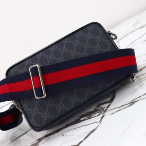 Replica Gucci GG Shoulder Bag Black 4 Replica Gucci GG Shoulder Bag Black - realistic designer-inspired fake bag