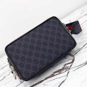 Replica Gucci GG Shoulder Bag Black 5 Replica Gucci GG Shoulder Bag Black - premium-grade designer purse dupe