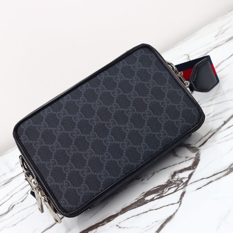 Replica Gucci GG Shoulder Bag Black 5 Replica Gucci GG Shoulder Bag Black - premium-grade designer purse dupe