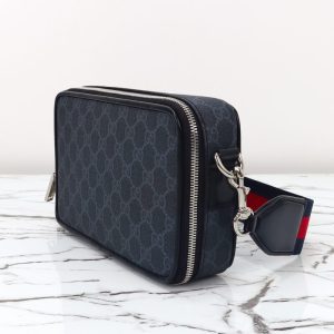 Replica Gucci GG Shoulder Bag Black 6 Replica Gucci GG Shoulder Bag Black - elite superclone designer purse