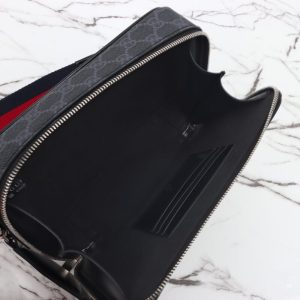 Replica Gucci GG Shoulder Bag Black 7 Replica Gucci GG Shoulder Bag Black - high-end fake designer purse