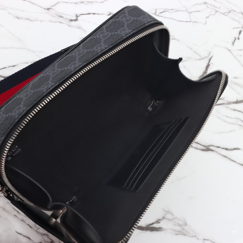 Replica Gucci GG Shoulder Bag Black 7 Replica Gucci GG Shoulder Bag Black - high-end fake designer purse