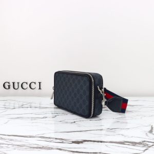 Replica Gucci GG Shoulder Bag Black 8 Replica Gucci GG Shoulder Bag Black - premium 1:1 fake handbag model