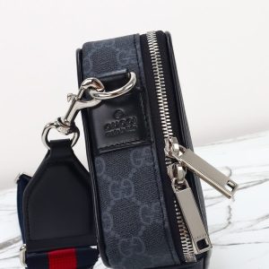 Replica Gucci GG Shoulder Bag Black 9 Replica Gucci GG Shoulder Bag Black - near-authentic luxury replica handbag
