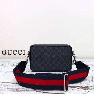 Replica Gucci GG Shoulder Bag Black 10 Replica Gucci GG Shoulder Bag Black - 1:1 designer replica handbag