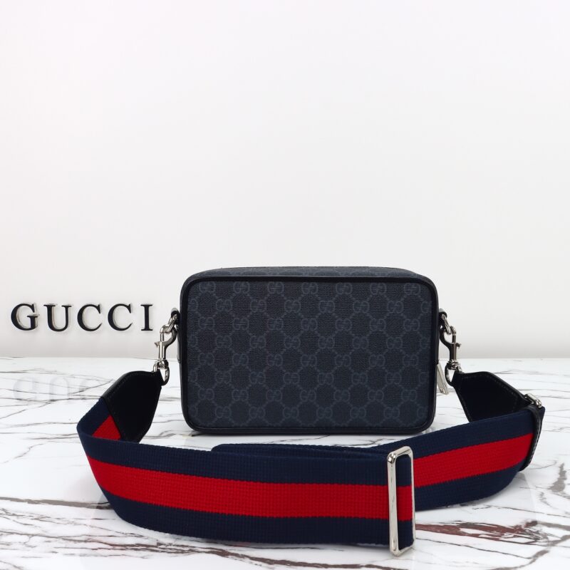 Replica Gucci GG Shoulder Bag Black 10 Replica Gucci GG Shoulder Bag Black - 1:1 designer replica handbag