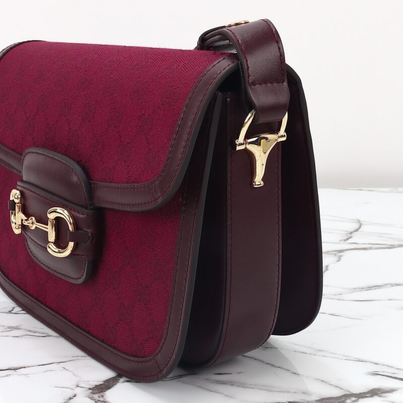 Replica Gucci G 1955 Horsebit Red Denim 4 Replica Gucci G 1955 Horsebit Red Denim - premium 1:1 fake handbag model