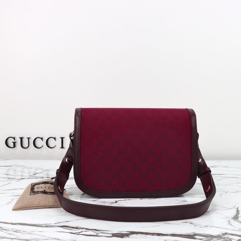 Replica Gucci G 1955 Horsebit Red Denim 6 Replica Gucci G 1955 Horsebit Red Denim - near-authentic luxury replica handbag