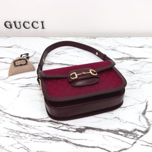 Replica Gucci G 1955 Horsebit Red Denim 8 Replica Gucci G 1955 Horsebit Red Denim - top-tier luxury replica shoulder bag