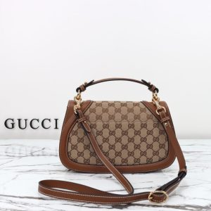 Replica Gucci Blondie Top Handle Brown 2 Replica Gucci Blondie Top Handle Brown - top-rated replica designer bag