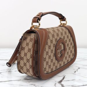Replica Gucci Blondie Top Handle Brown 3 Replica Gucci Blondie Top Handle Brown - authentic-look luxury purse replica