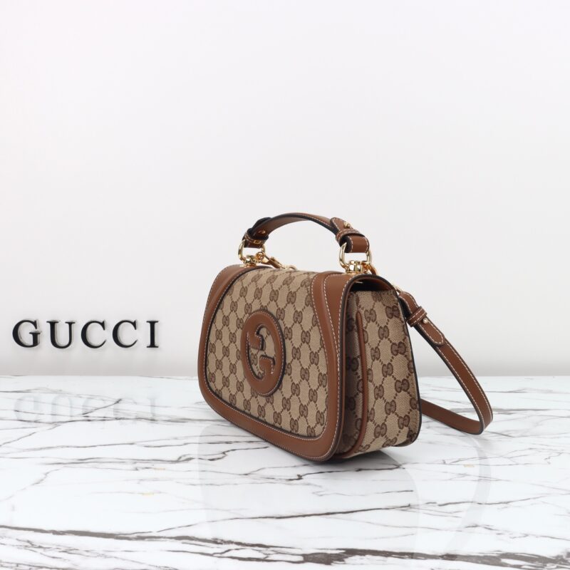 Replica Gucci Blondie Top Handle Brown 5 Replica Gucci Blondie Top Handle Brown - 1:1 designer replica handbag