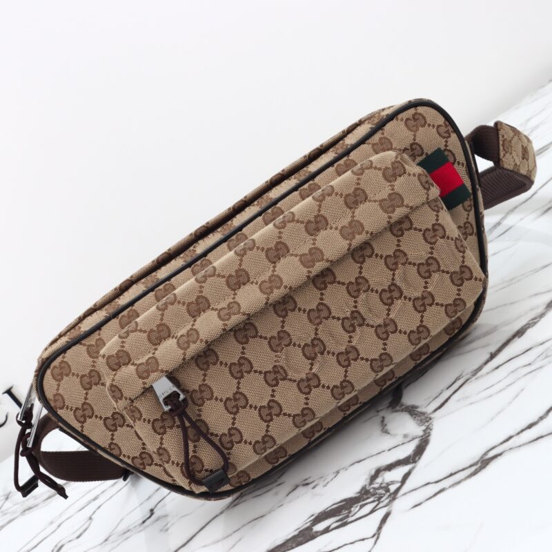 Replica Gucci Small GG Belt Bag Beige 6 Replica Gucci Small GG Belt Bag Beige - high-accuracy replica luxury purse