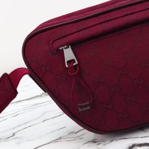 Replica Gucci Small GG Belt Bag Red 2 Replica Gucci Small GG Belt Bag Red - premium 1:1 fake handbag model