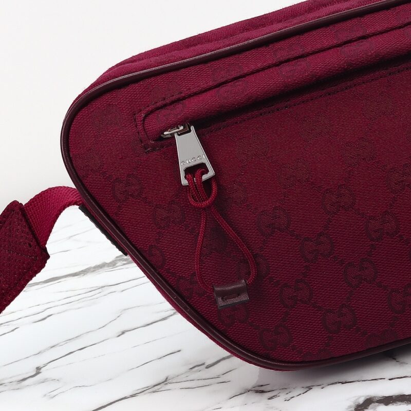 Replica Gucci Small GG Belt Bag Red 2 Replica Gucci Small GG Belt Bag Red - premium 1:1 fake handbag model