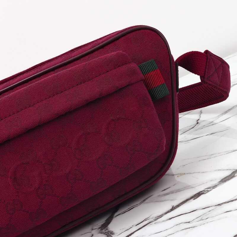 Replica Gucci Small GG Belt Bag Red 3 Replica Gucci Small GG Belt Bag Red - high-quality designer bag clone
