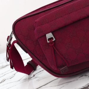 Replica Gucci Small GG Belt Bag Red 6 Replica Gucci Small GG Belt Bag Red - premium-grade designer purse dupe
