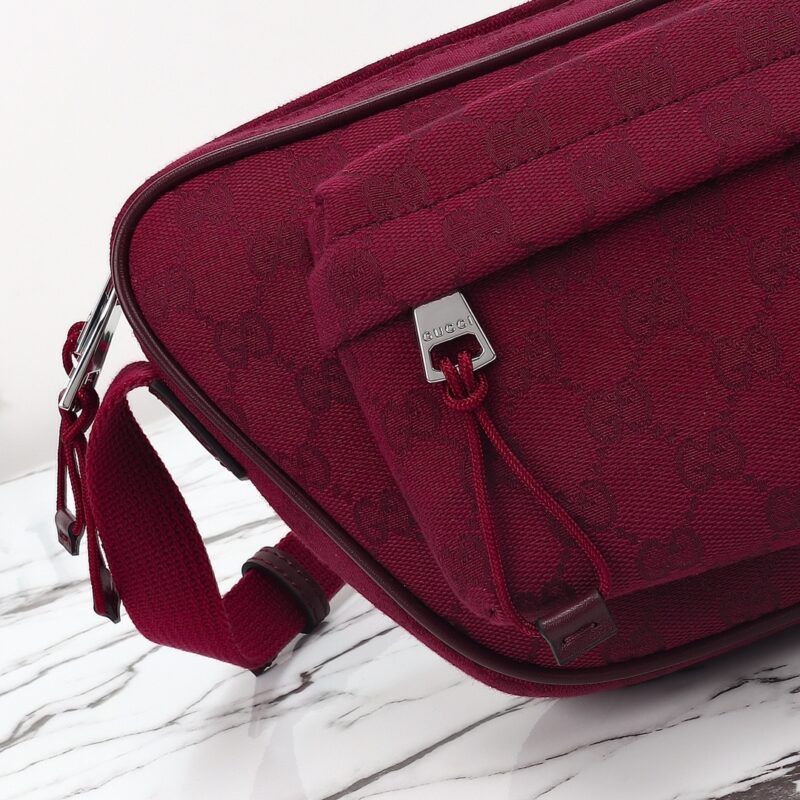 Replica Gucci Small GG Belt Bag Red 6 Replica Gucci Small GG Belt Bag Red - premium-grade designer purse dupe