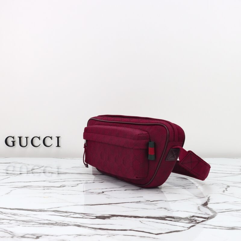 Replica Gucci Small GG Belt Bag Red 8 Replica Gucci Small GG Belt Bag Red - best quality luxury bag dupe